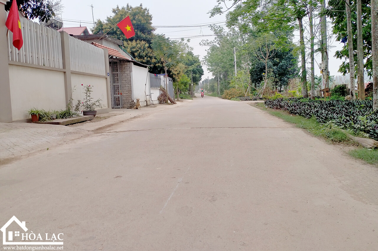 Bán Đất Cổ Đông Sơn Tây- 218m2 đường trước mặt rộng 12m đi hồ Đồng Mô0