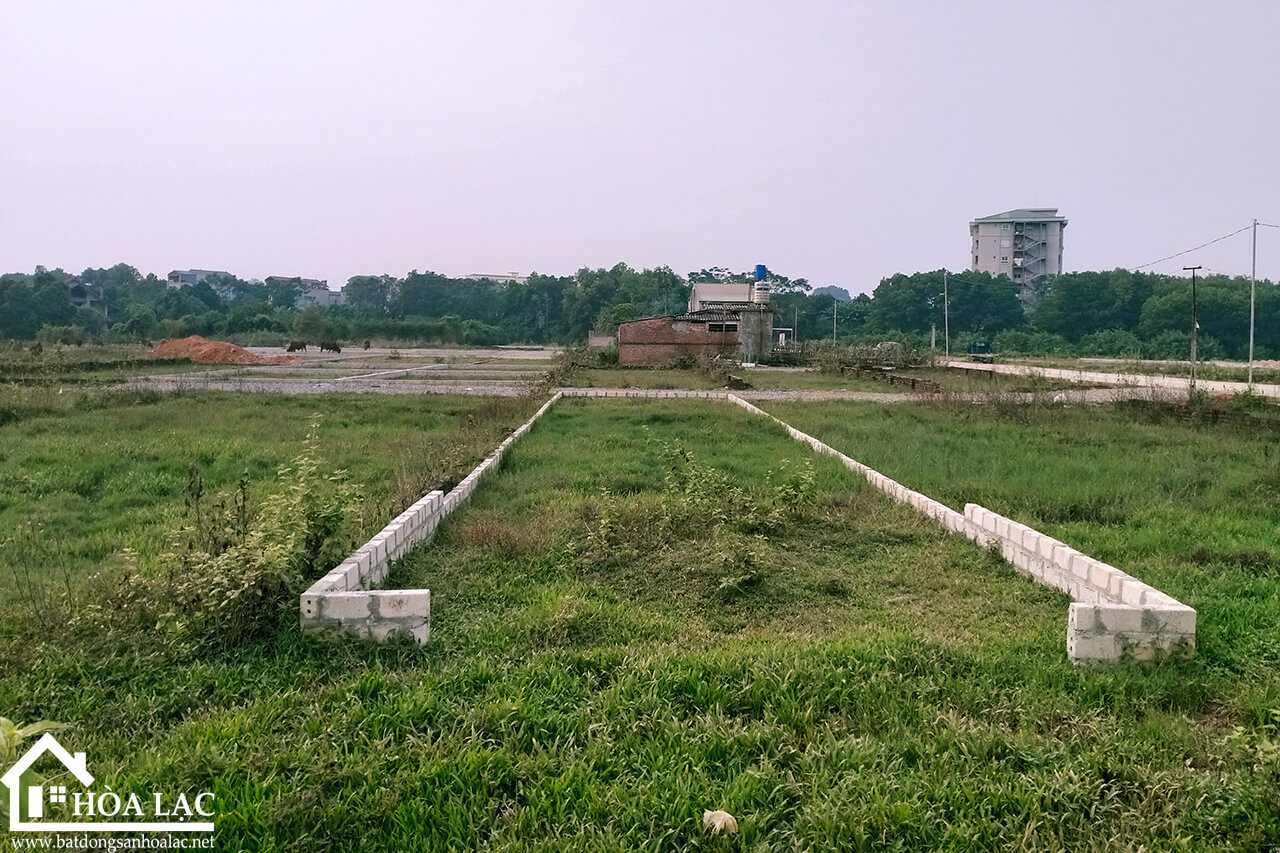 Đất Binh Yên Thạch Thất- 120m2, 100% đất ở, 2 mặt tiền0