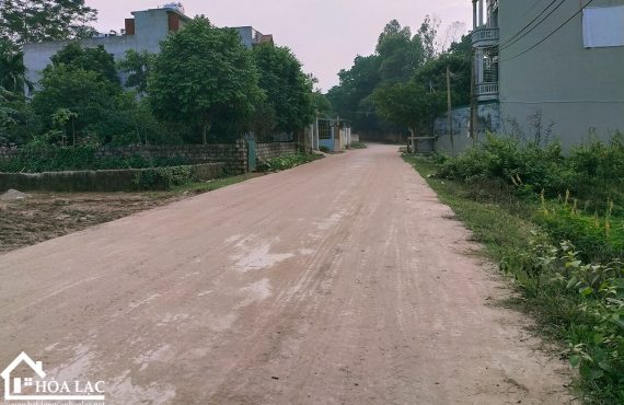 Đất Binh Yên Thạch Thất- 120m2, 100% đất ở, 2 mặt tiền